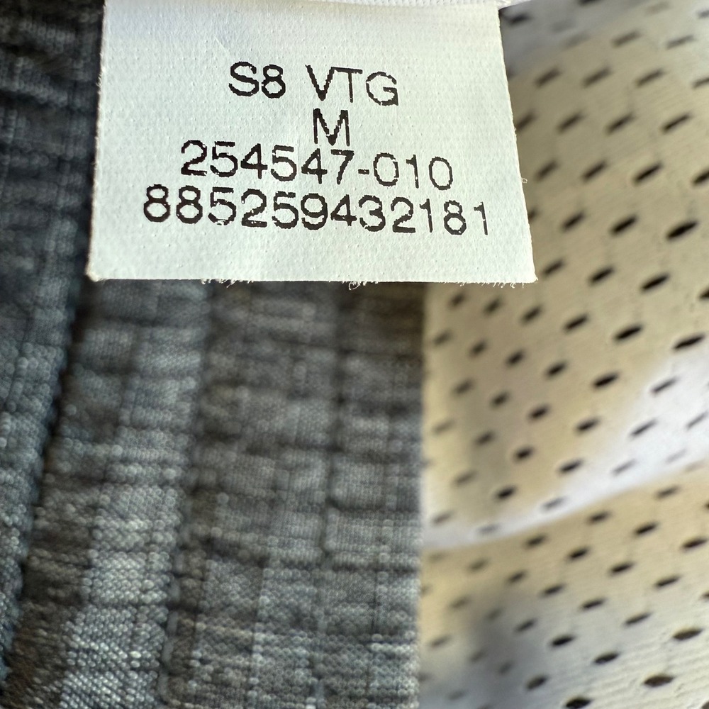 Vintage Nike Air Mens Jordan Flight Track Jacket Full Zip Medium Grey Fit Dry - Picture 7 of 16